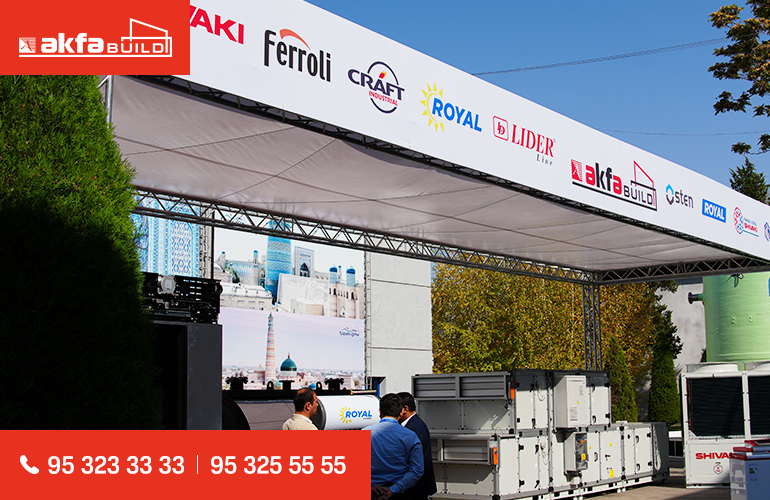 Aquaterm ko'rgazmasi boshlandi: AKFA BUILD innovatsion yechimlarni ...