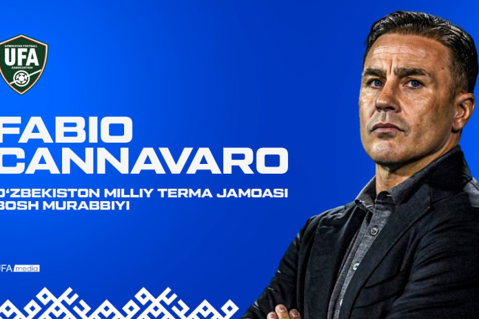 Fabio Kannavaro — Oʻzbekiston milliy terma jamoasi bosh murabbiyi bo'ldi