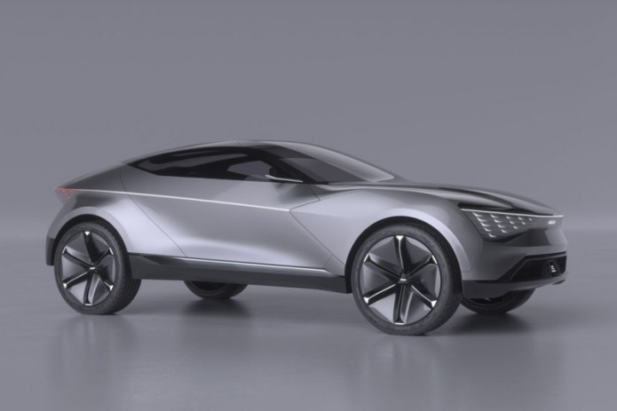 Kia представила футуристичный электрический кроссовер Futron Concept