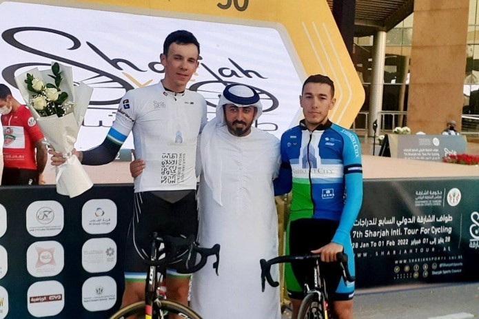 The "Tour of Sharjah" competition successfully kicks off by Uzbek cyclists