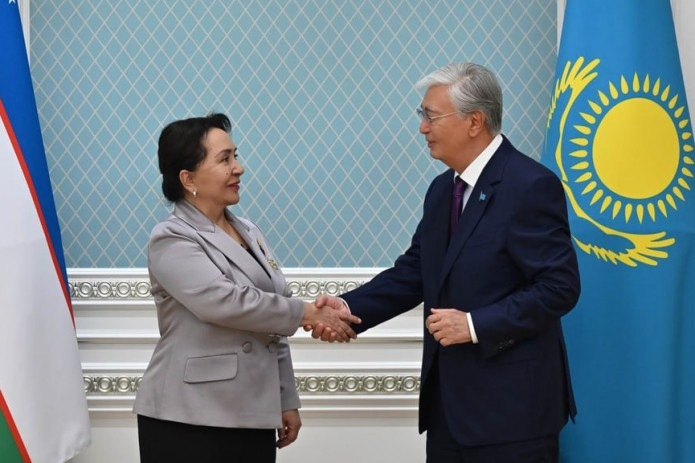 Tanzila Norboyeva Qozog‘istonning “Do‘stlik” ordeni bilan taqdirlandi