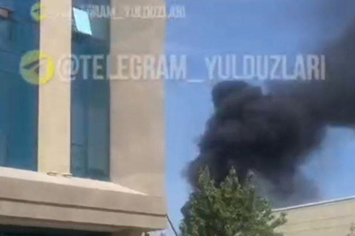 Toshkent shahridagi yangi qurilayotgan uylarning birida yong'in kelib chiqdi