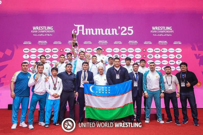 O'zbekiston polvonlari Iordaniyada o'tgan sport kurashlari bo'yicha Osiyo chempionatida 7 ta medalni qo'lga kiritdi