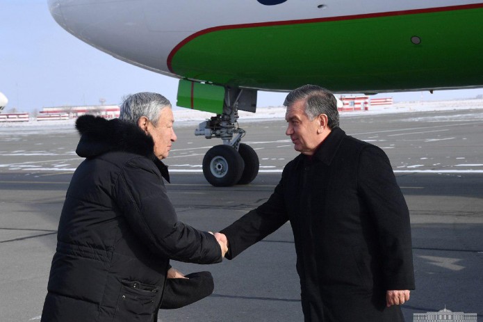 Шавкат Мирзиёев посещает Республику Каракалпакстан