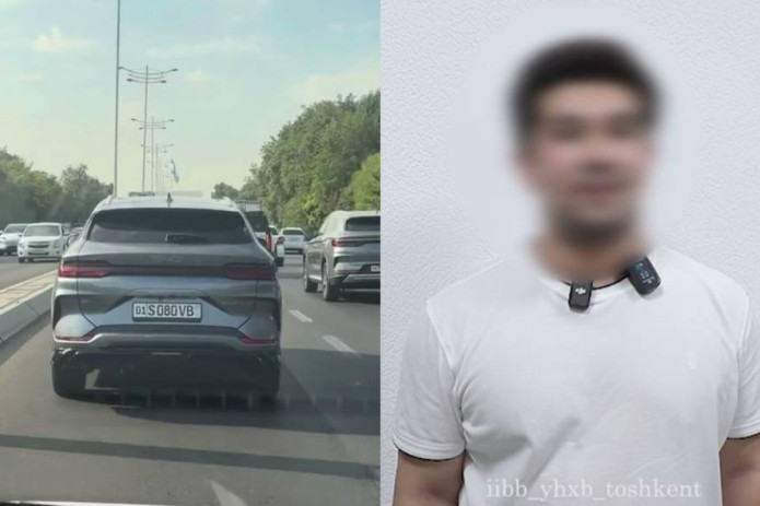 Toshkentda tez yordam mashinasiga yo‘l bermagan haydovchi javobgarlikka tortildi
