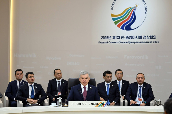 Shavkat Mirziyoyev birinchi "Markaziy Osiyo–Koreya Respublikasi" sammitida ishtirok etdi