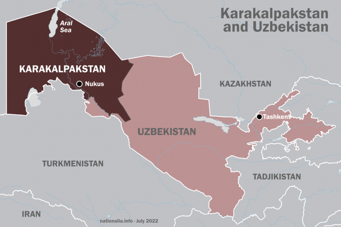 Constitution article regarding sovereignty of Karakalpakstan remains unchanged