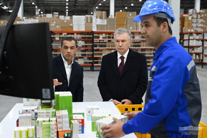 Farmatsevtika klasterida logistika markazi ochildi