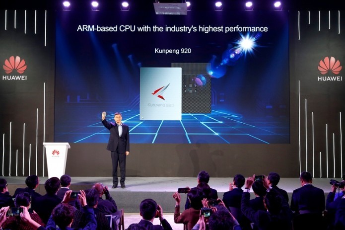 Huawei unveils its first ARM processor