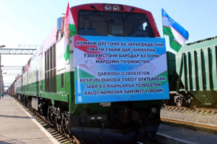 Tajikistan sends construction materials to Syrdarya region
