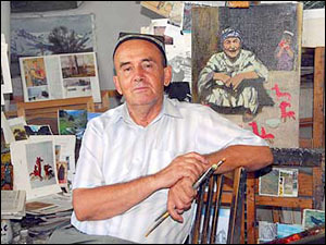 Звание народного художника Узбекистана присвоено известному живописцу Икраму Бахрамову