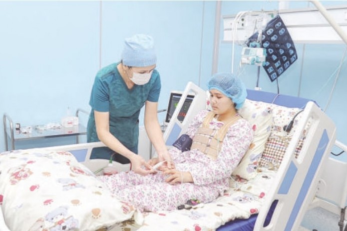 Qoraqalpog‘istonda yurak nuqsoni bilan tug‘ilgan 170 nafar bola davlat hisobidan operatsiya qilinmoqda