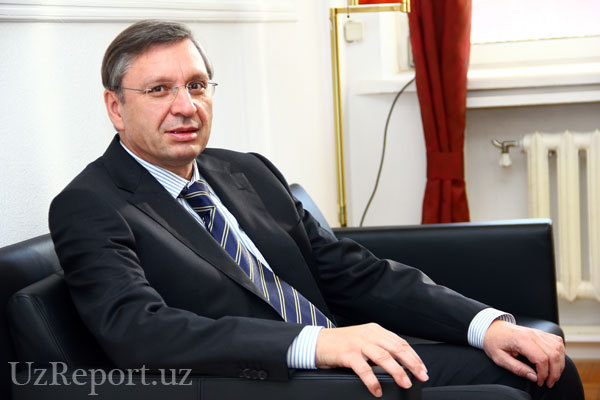 Аристид Фенстер: "Экономические отношения считаются приоритетным направлением в сотрудничестве между Узбекистаном и Германией"