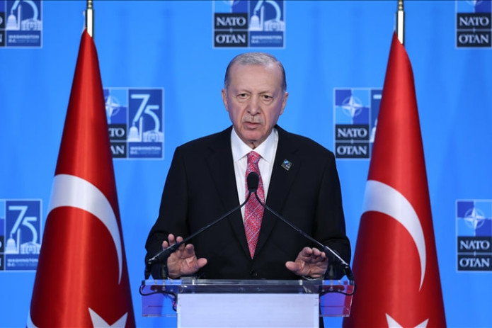 Erdo'g'an: Isroil rahbariyati bilan NATO hamkorligini davom ettirish mumkin emas