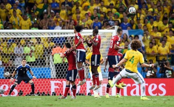 ЧМ-2014: Бразилия выиграла матч с Колумбией 2:1