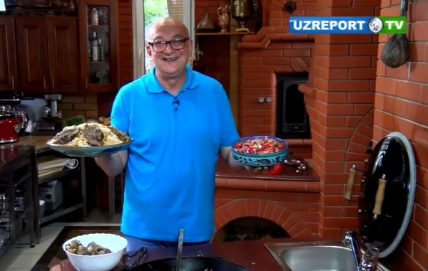Легендарный кулинарный мастер Сталик Ханкишиев дал интервью телеканалу UzReport TV