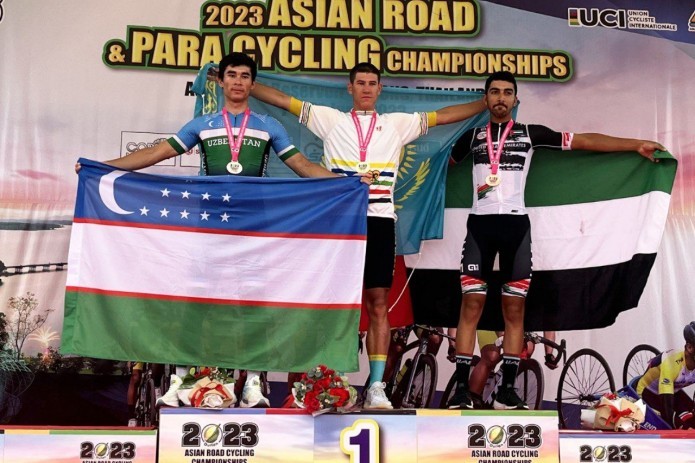 Uzbek cyclist wins silver medal at Asian Championship in Thailand