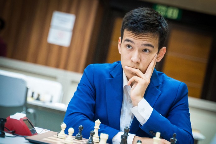 Nodirbek Abdusattorov tops in Chess FIDE ranking