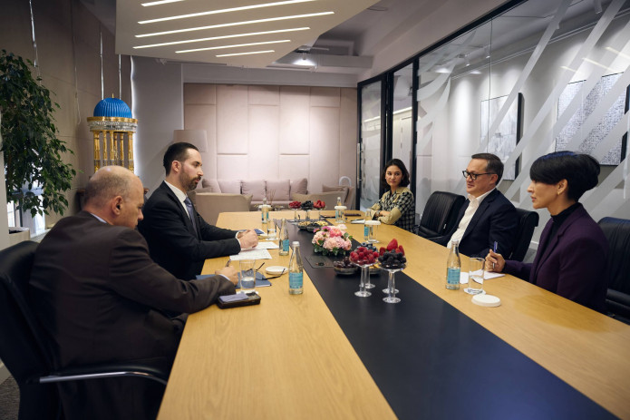 Komil Allamjonov AQSH prezidentining maxsus yordamchisi Maykl Jerimayya bilan uchrashuv o‘tkazdi