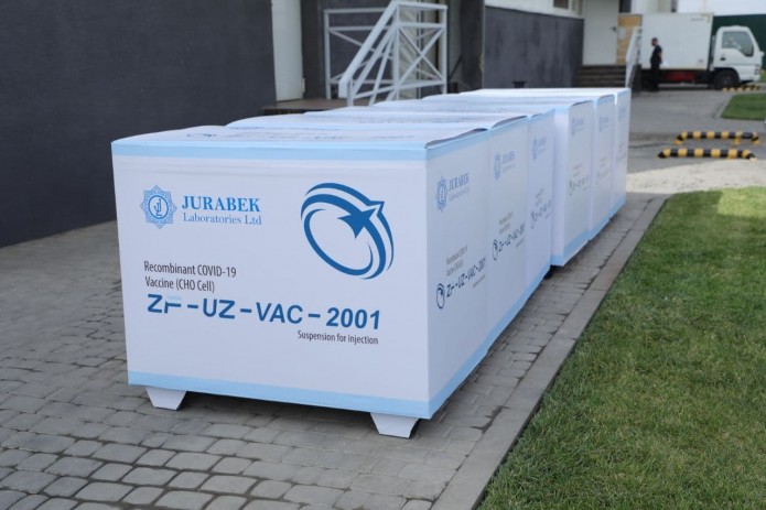 «Jurabek Laboratories» изготовила и передала в СЭС почти 1,5 млн. доз вакцины ZF-UZ-VAC2001