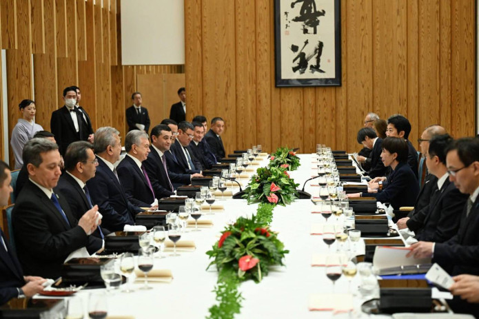 Oʻzbekiston Prezidenti sharafiga rasmiy qabul marosimi boʻlib oʻtdi