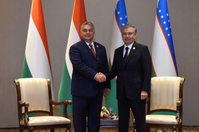 Президент Узбекистана принял Премьер-министра Венгрии