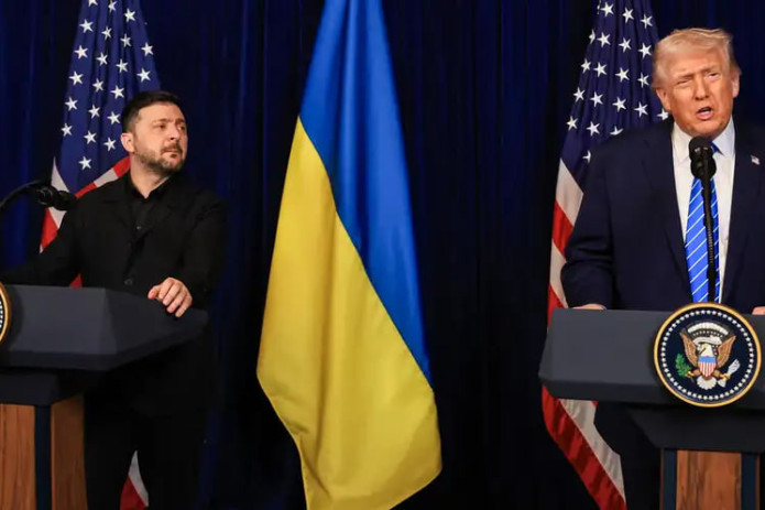 Tramp Davosda Zelenskiy bilan uchrashmoqchi