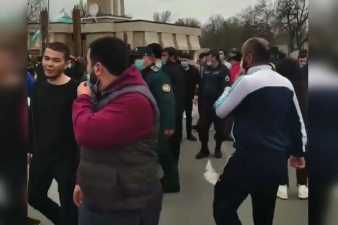 В столице после акции задержаны 12 человек - ГУВД