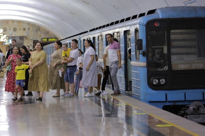 70 Million Passengers Ride Tashkent Metro in First Five Months