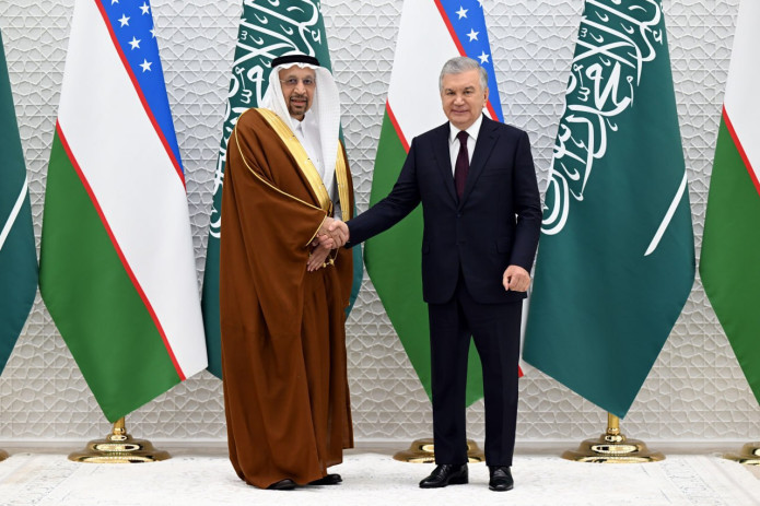 O‘zbekiston Prezidenti Saudiya Arabistoni bilan ustuvor loyihalarni amalga oshirish masalalarini muhokama qildi