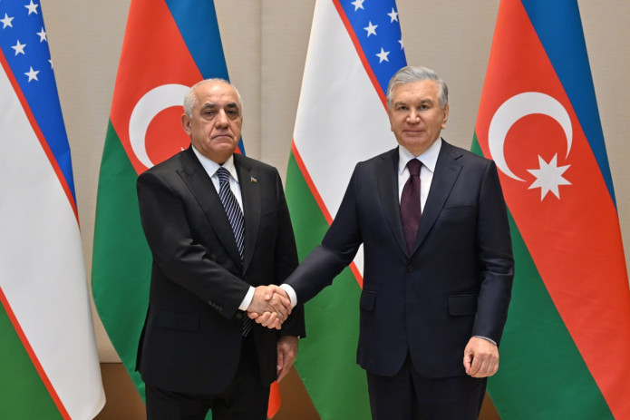 O‘zbekiston Prezidenti Ozarbayjon Bosh vazirini qabul qildi