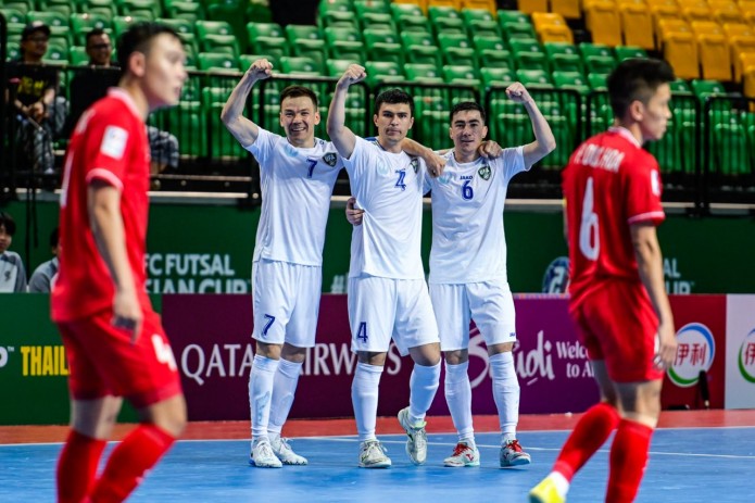 Uzbek futsal team advances to semifinals in Asian futsal cup 2024