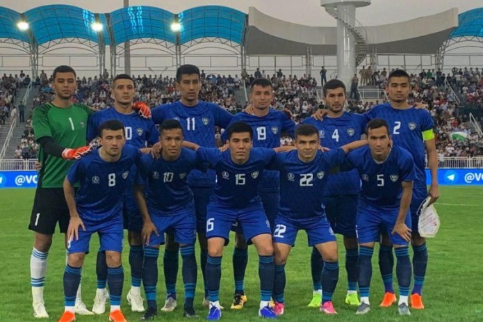 Олимпийская сборная Узбекистана по футболу уверенно обыграла Египет