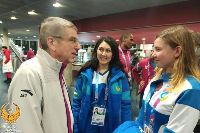 Uzbek delegation meets with IOC President Thomas Bach