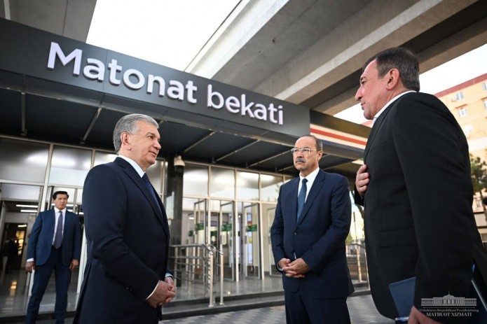 Qo‘yliqdan Sergeligacha bo‘lgan yerusti metrosi qurib bitkazildi