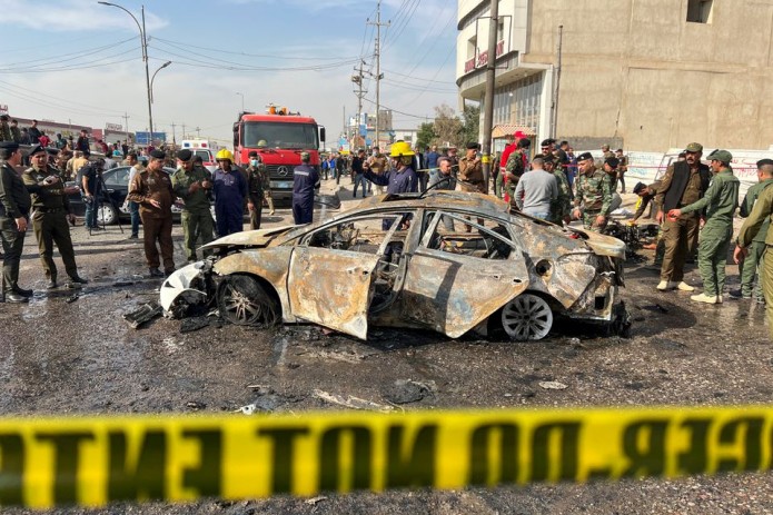 В Ираке возле крупного госпиталя Басры произошел теракт
