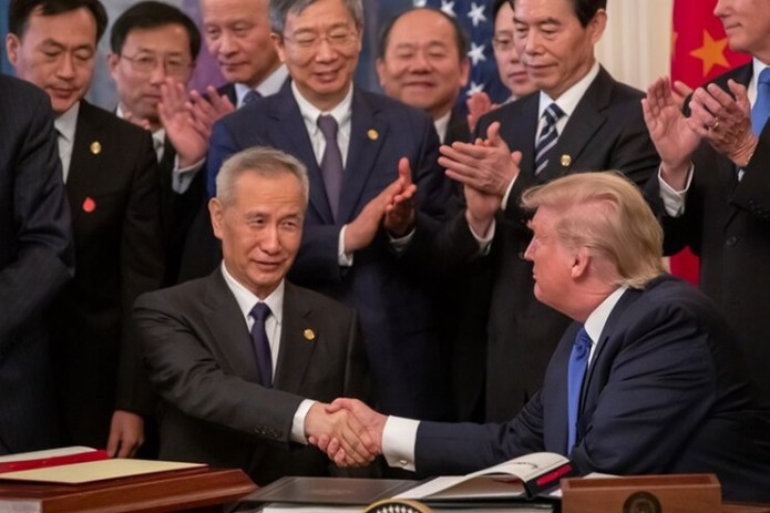 США и Китай подписали историческое торговое соглашение