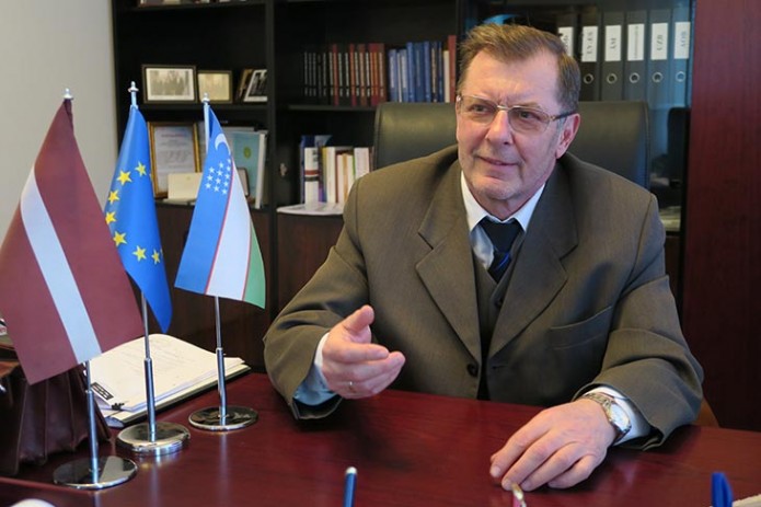 Посол Латвии Михаилс Попковс завершил свою дипмиссию в Узбекистане