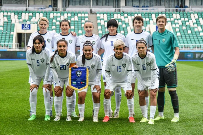 Uzbekistan women's football team beats Jordan 7-0