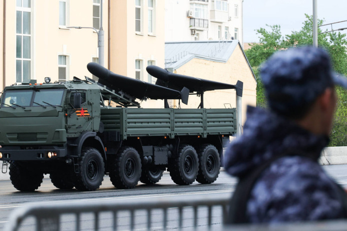 Rossiya qo‘shini urush boshidan beri bir hujumda rekord darajadagi dronlarni uchirdi