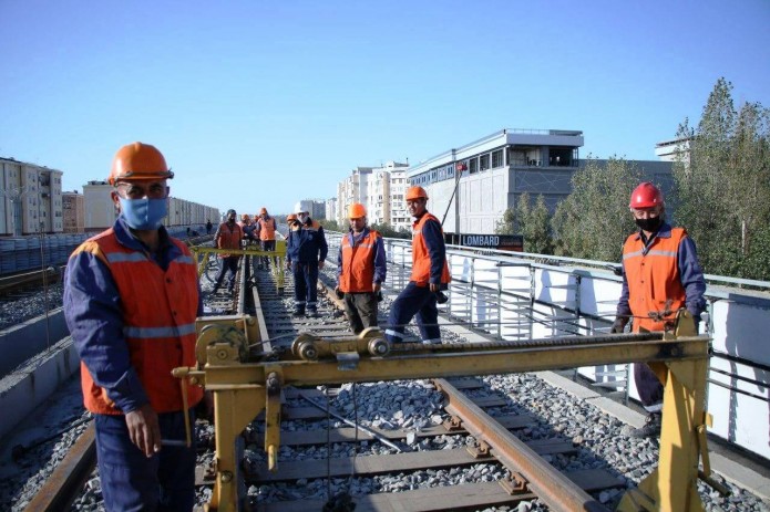 Umumiy qiymati 82,66 mln AQSH dollari bo'lgan mega loyiha –  Toshkent metropoliteni Sergeli yo'nalishining qurilish ishlari tugay deb qoldi