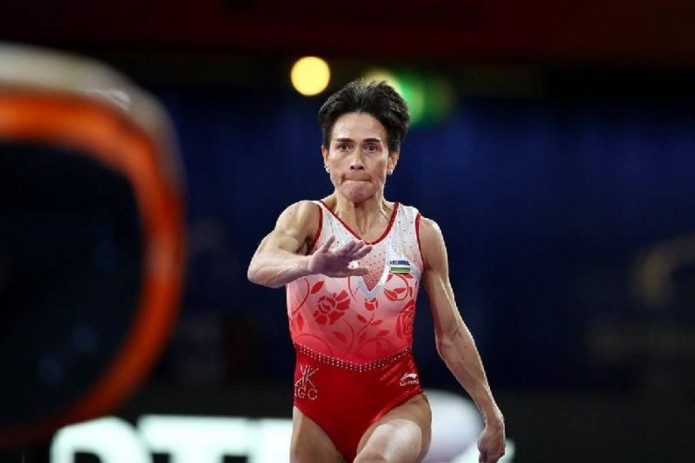 Sport gimnastikasi: Oksana Chusovitina Germaniya musobaqasi finaliga chiqdi
