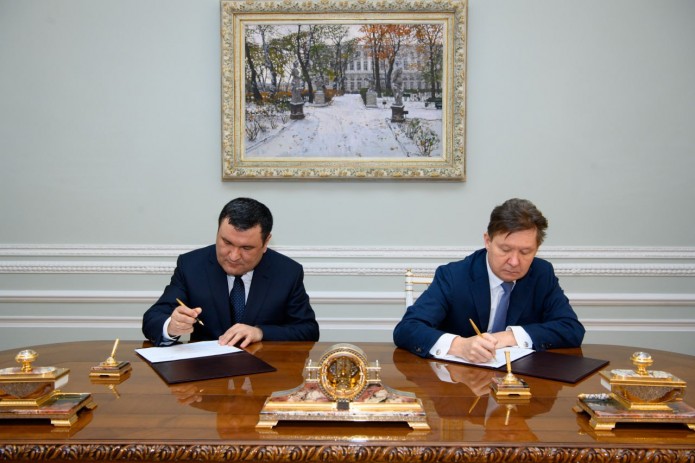 Energetika vazirligi va “Gazprom” o‘rtasida gaz sohasida hamkorlik bo‘yicha “Yo‘l xaritasi” imzolandi