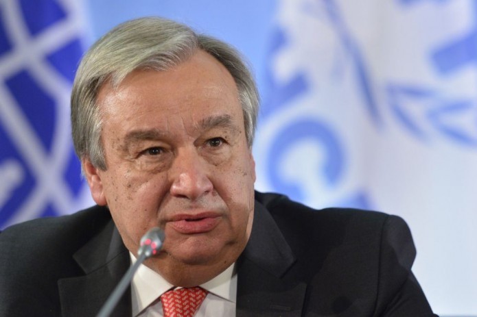 UN Secretary General sends message to Mirziyoyev