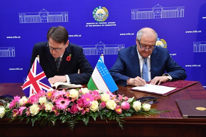 Uzbekistan and Britain sign post-Brexit cooperation agreement