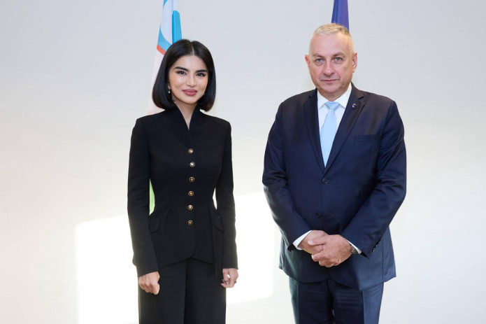 Saida Mirziyoyeva Xalqaro hamkorlik bo‘yicha Yevropa komissari Yozef Sikela bilan uchrashdi