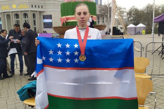 Velosportchimiz Yanina Kuskova Osiyo chempionatidagi ikkinchi oltin medalini qo‘lga kiritdi