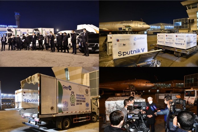 Uzbekistan receives first batch of Sputnik V