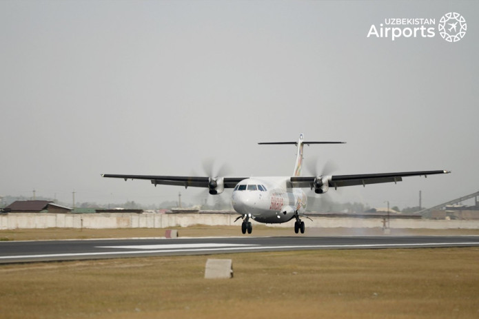 Sariosiyo aeroporti ilk texnik reysni qabul qildi