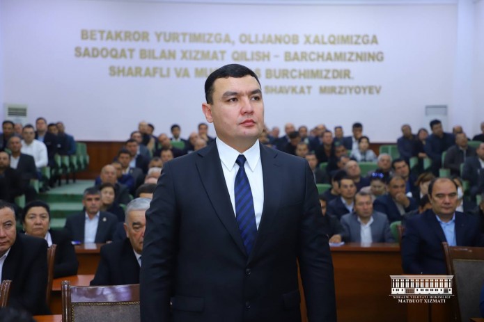 Bunyod Rajabov Urganch shahri hokimi lavozimiga tayinlandi
